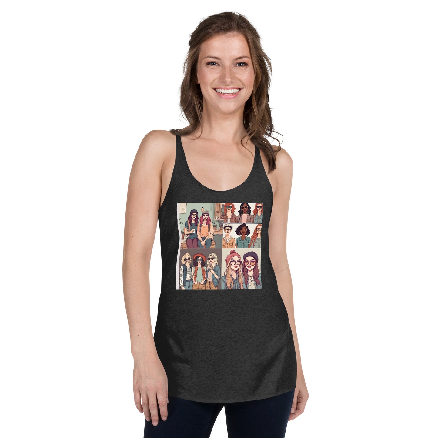 Girls just wanna have fun Racerback Tank