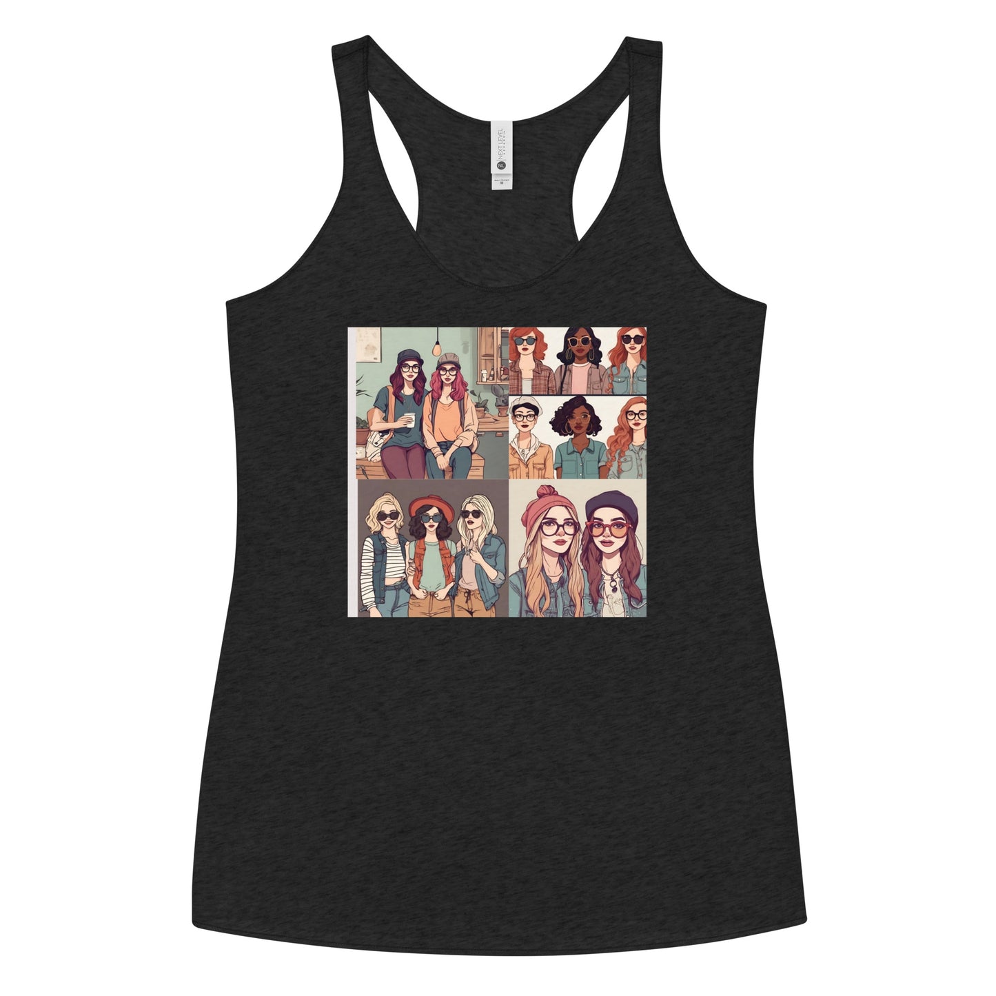 Girls just wanna have fun Racerback Tank