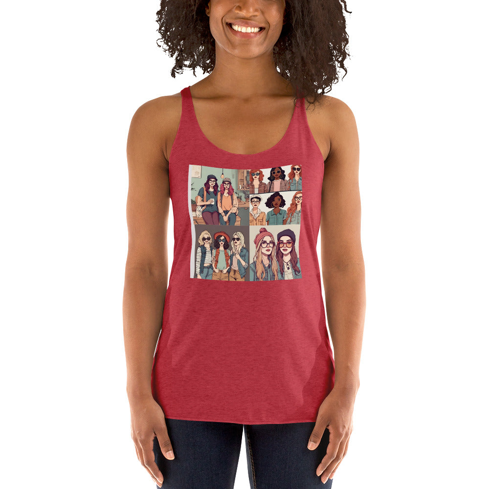 Girls just wanna have fun Racerback Tank