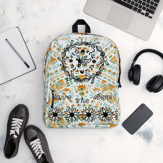 Enviornmental Save the Bees Backpack