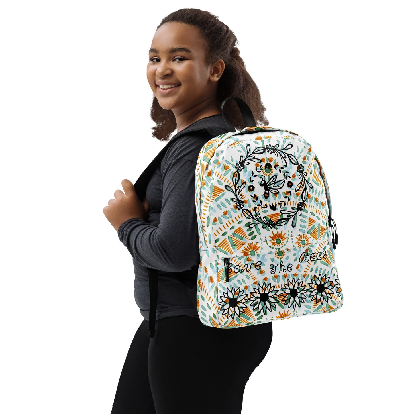 Enviornmental Save the Bees Backpack