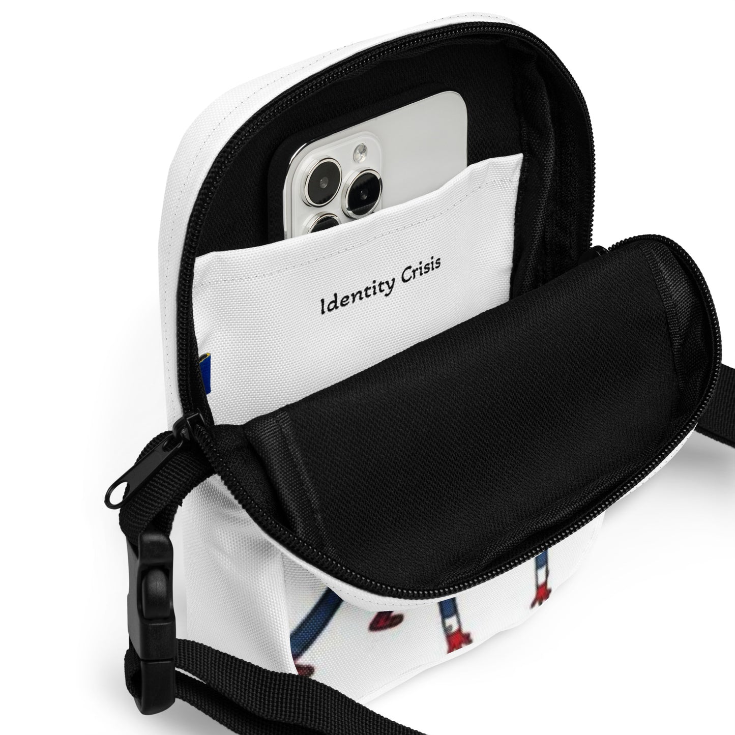 Pepperment butler Utility crossbody bag