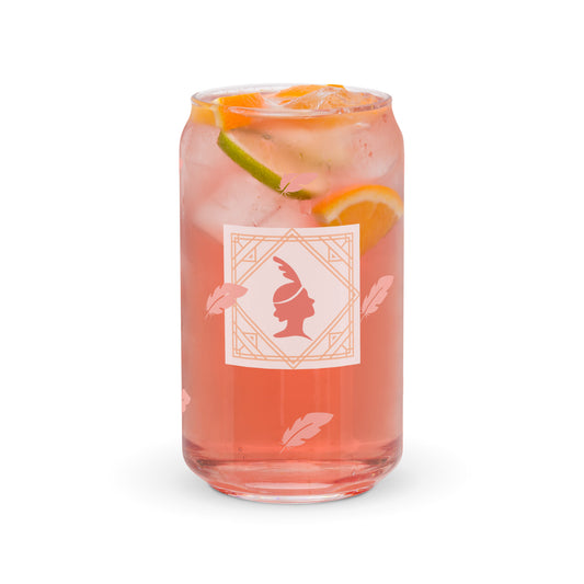 Roaring Twenties Can-shaped glass