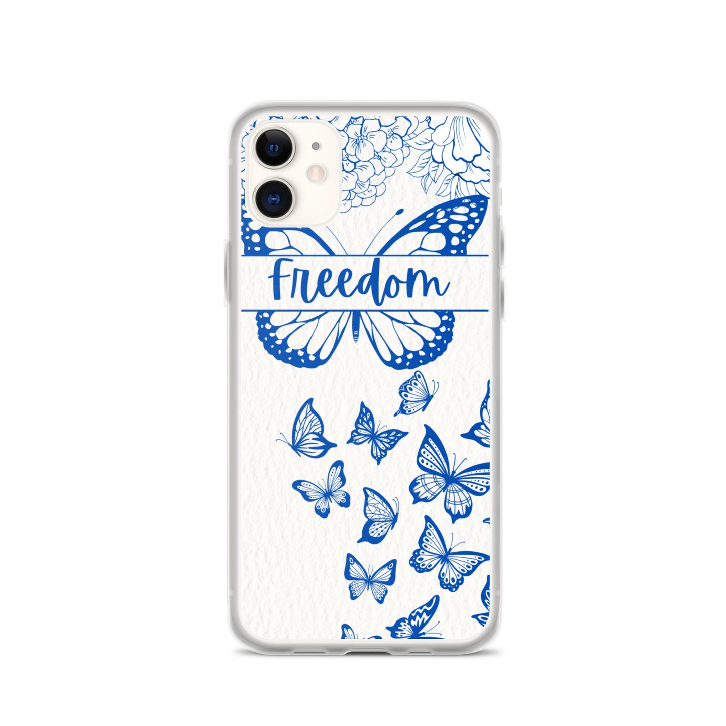 Freedom Butterfly Clear Case for iPhone®