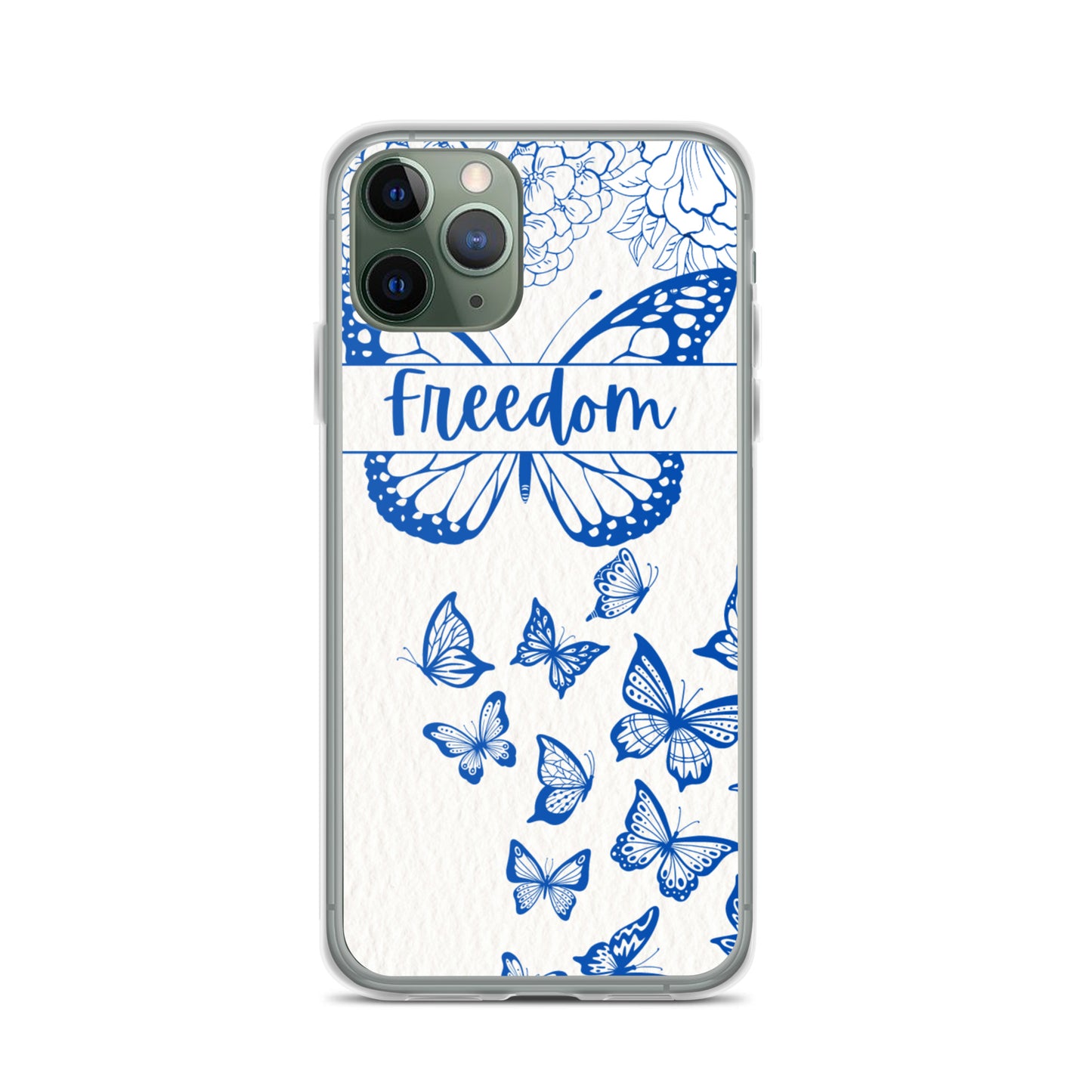 Freedom Butterfly Clear Case for iPhone®