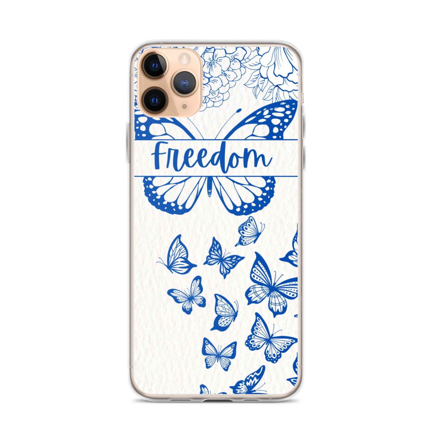Freedom Butterfly Clear Case for iPhone®