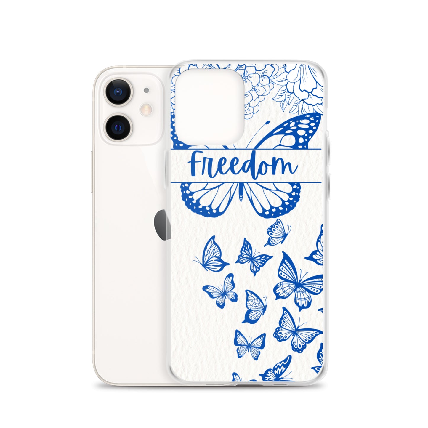 Freedom Butterfly Clear Case for iPhone®