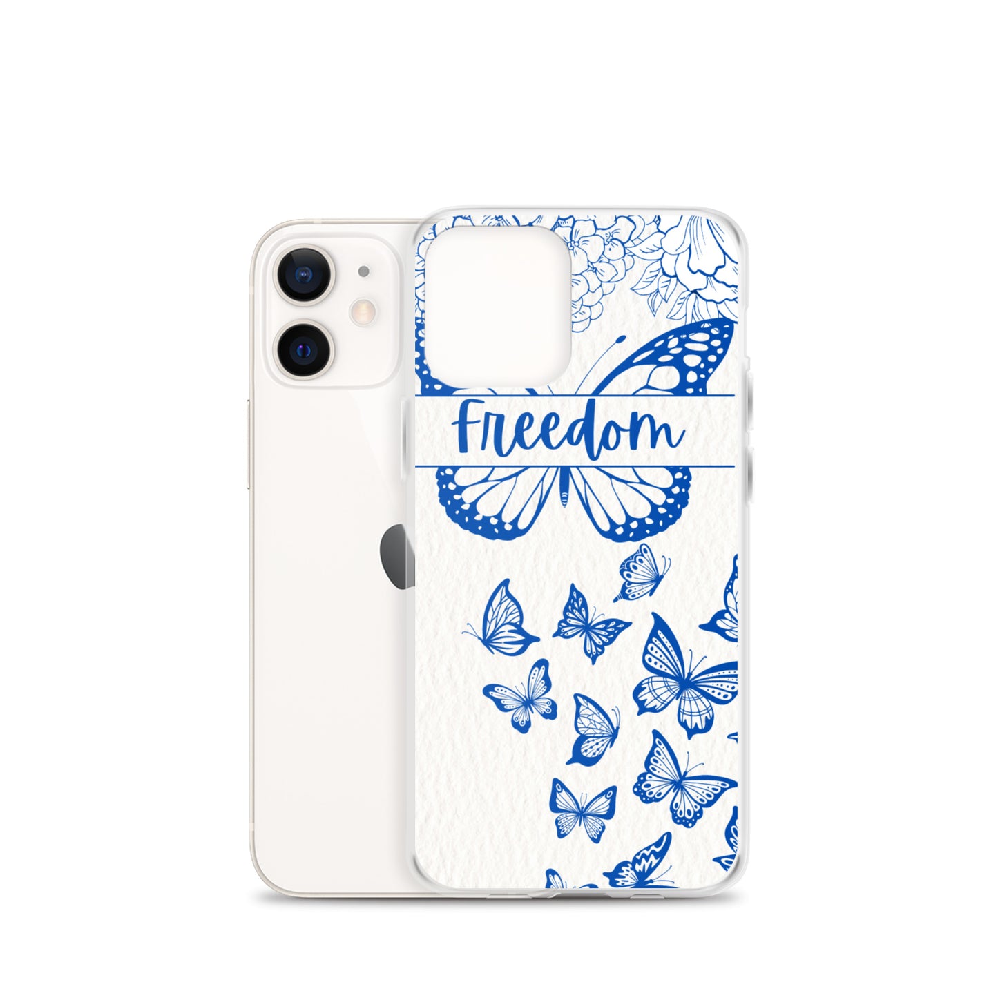 Freedom Butterfly Clear Case for iPhone®
