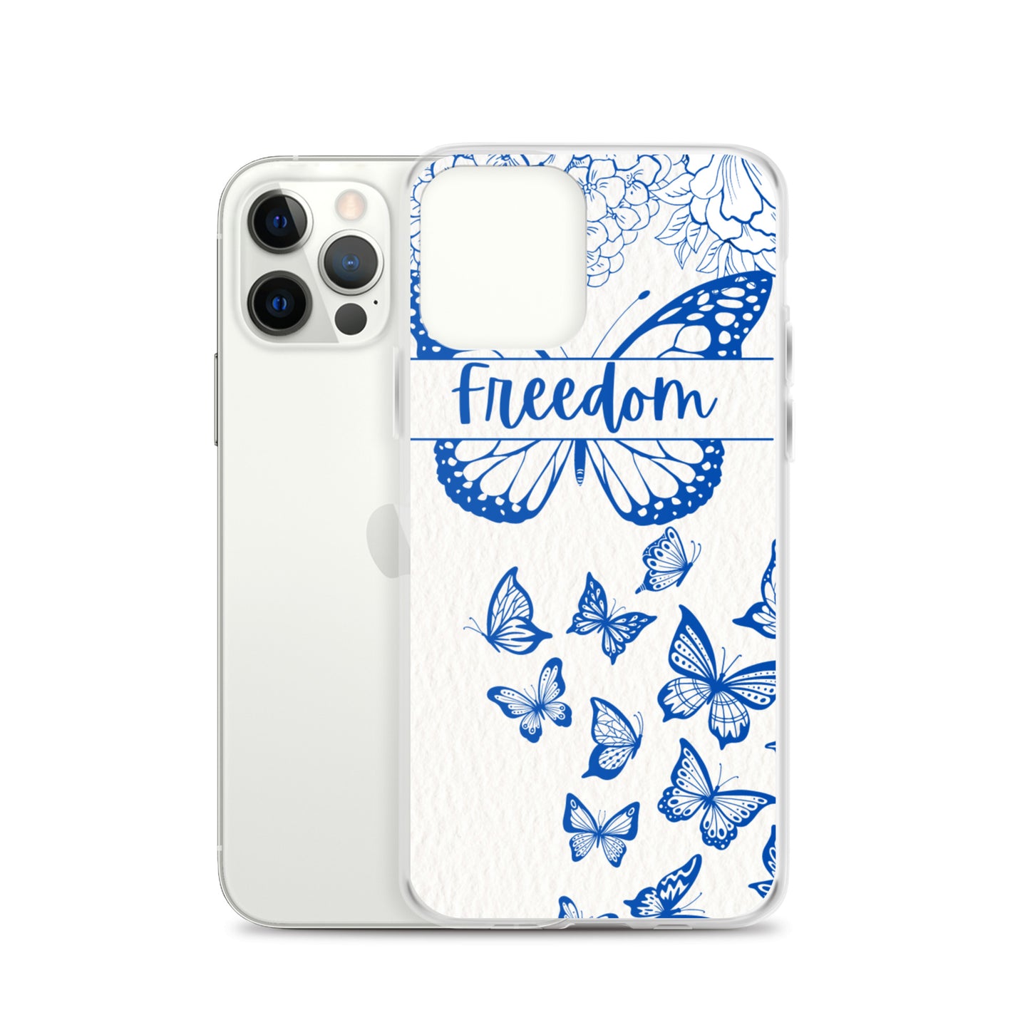 Freedom Butterfly Clear Case for iPhone®