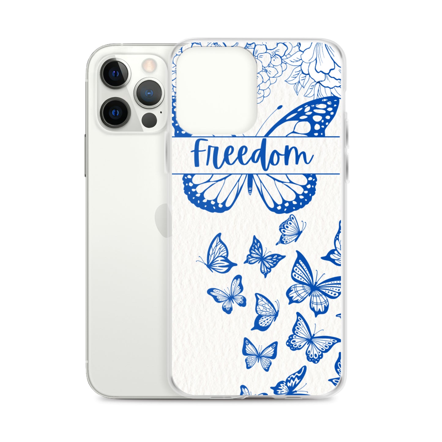 Freedom Butterfly Clear Case for iPhone®
