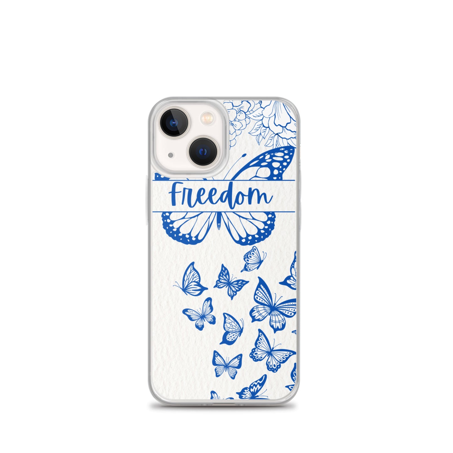 Freedom Butterfly Clear Case for iPhone®