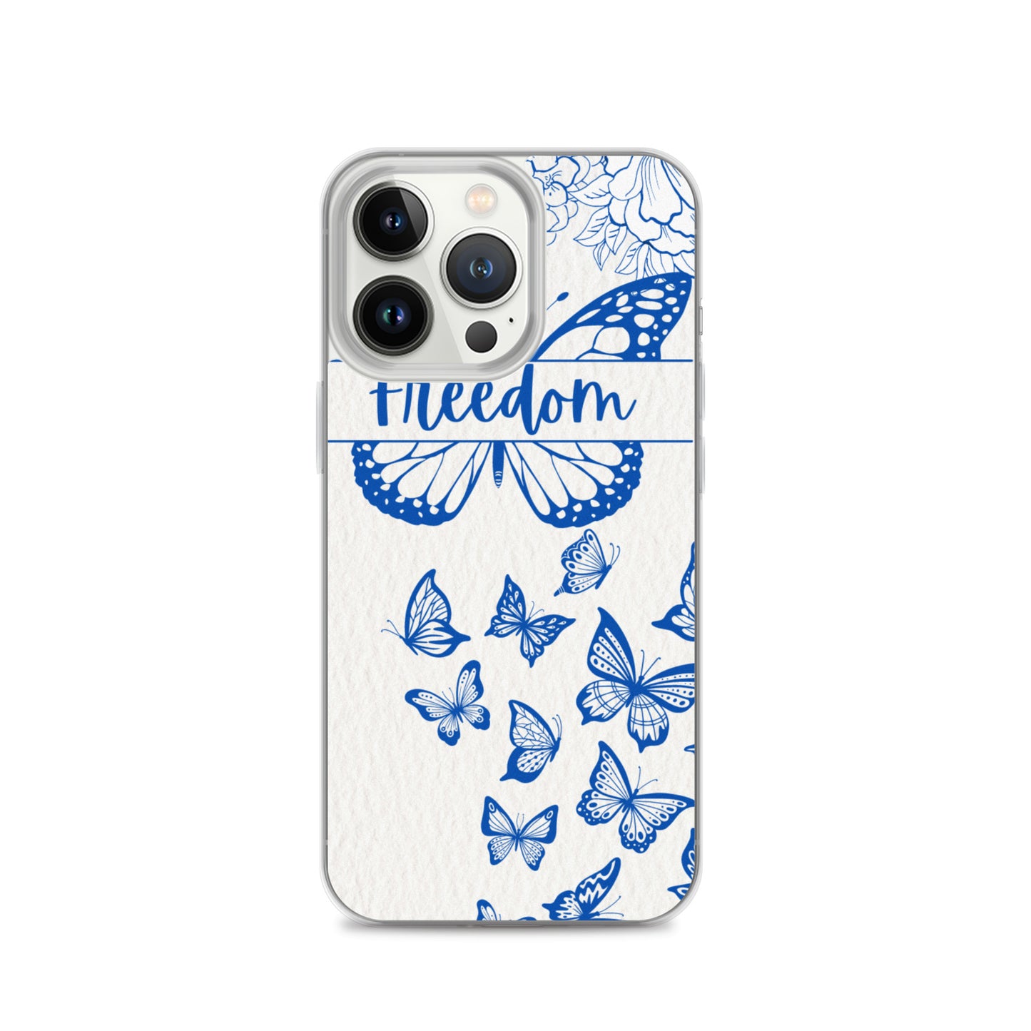 Freedom Butterfly Clear Case for iPhone®
