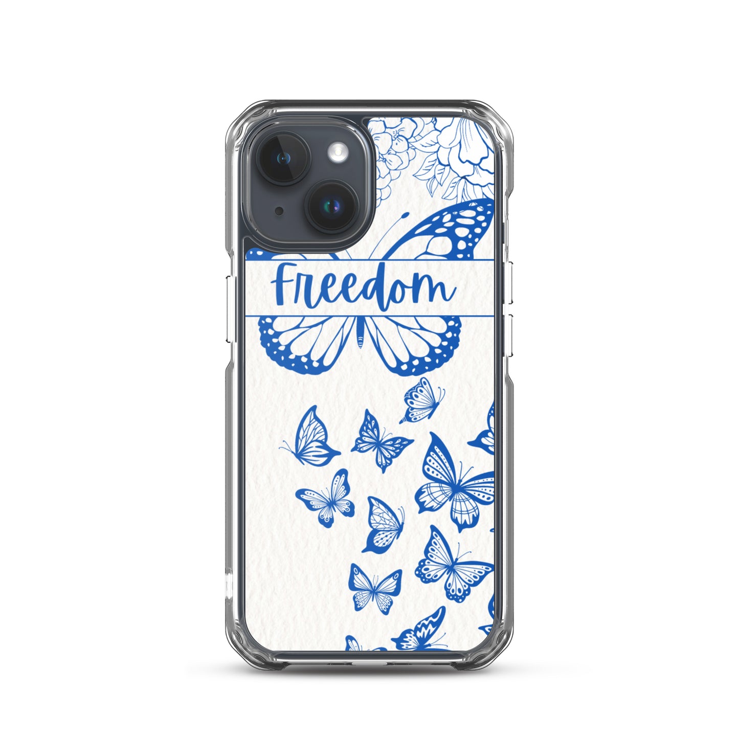 Freedom Butterfly Clear Case for iPhone®