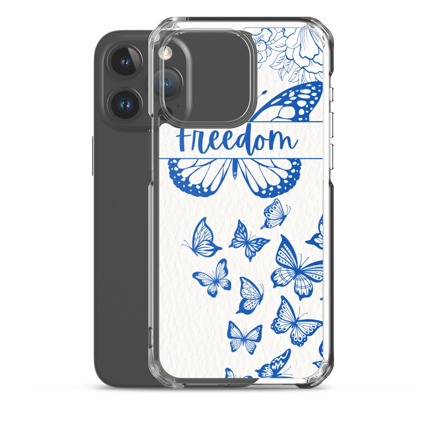 Freedom Butterfly Clear Case for iPhone®