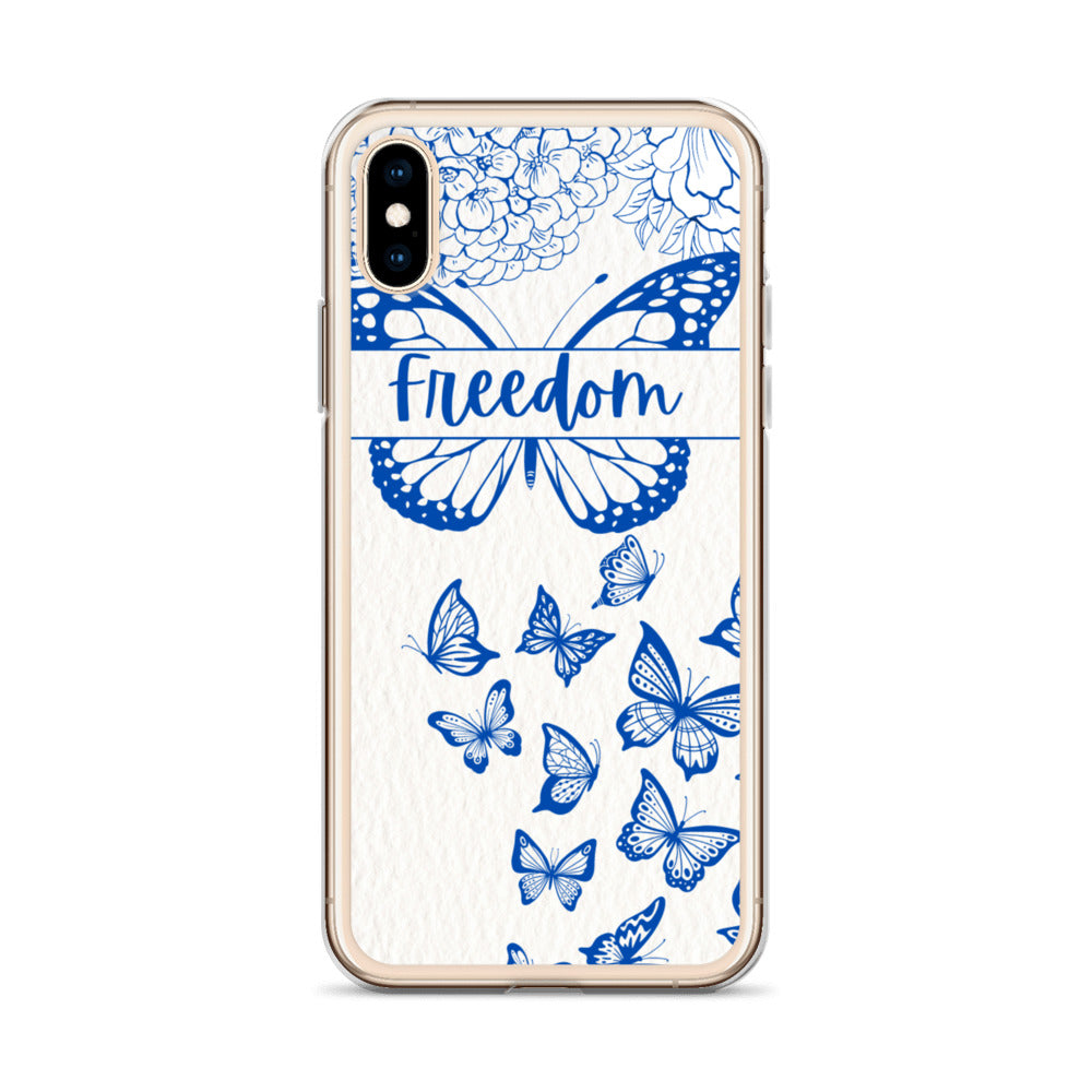 Freedom Butterfly Clear Case for iPhone®