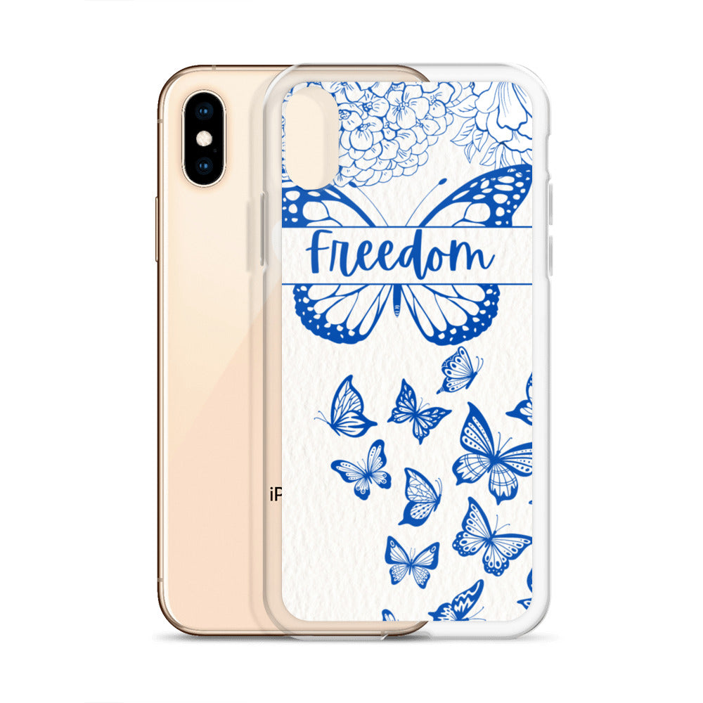Freedom Butterfly Clear Case for iPhone®