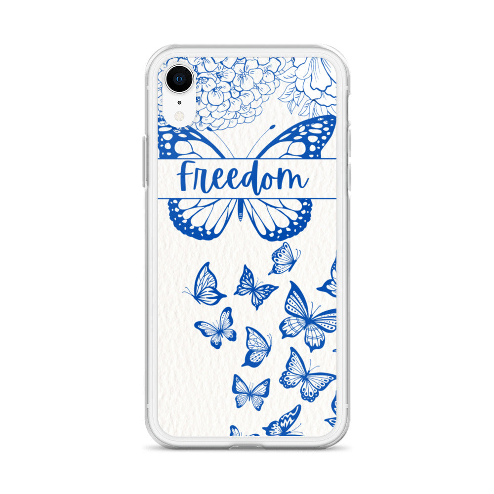 Freedom Butterfly Clear Case for iPhone®