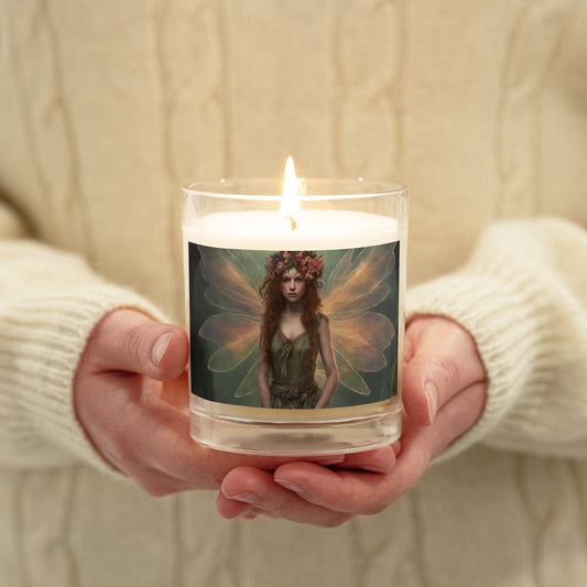 Fairy Glass jar soy wax candle