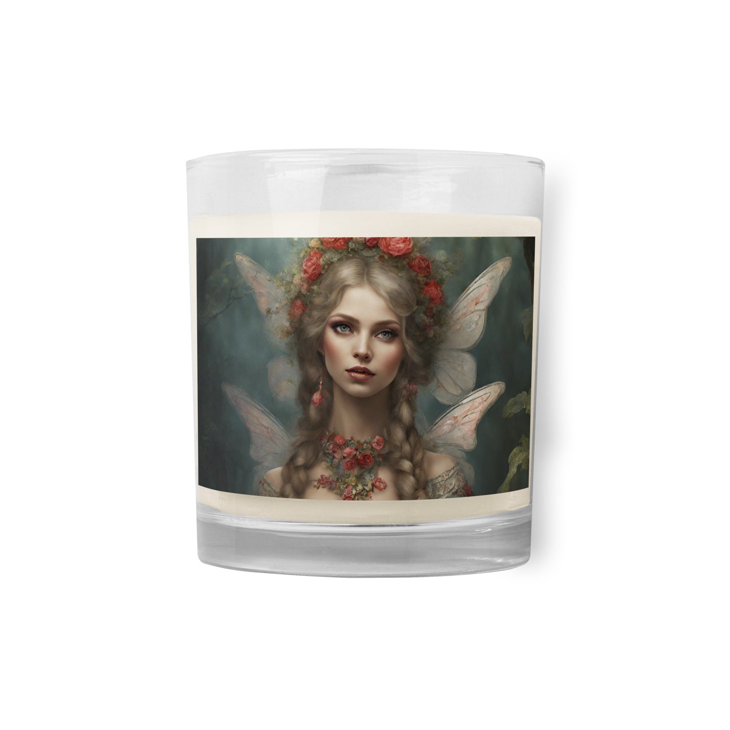 Fairy Glass jar soy wax candle
