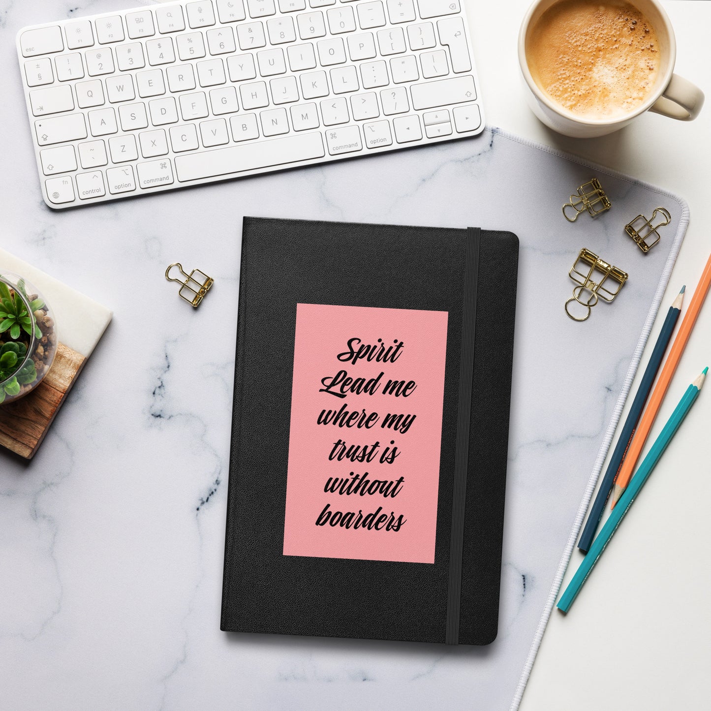 Christian Hardcover bound notebook
