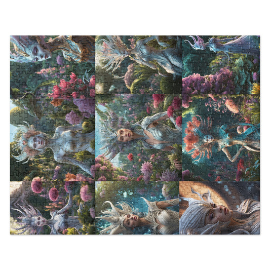 Galactic Garden Party Jigsaw puzzle