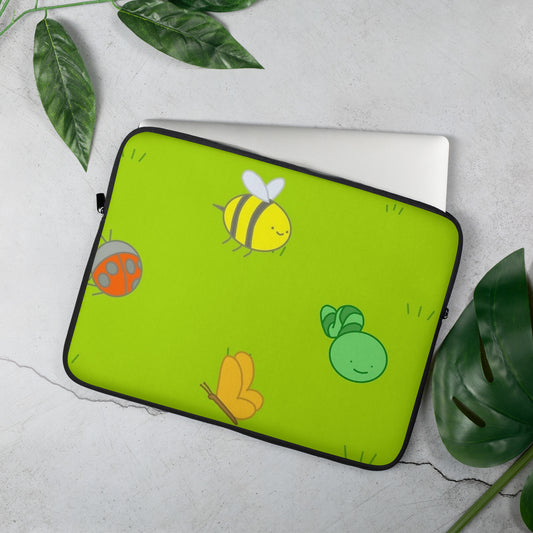 Adventure Time Birds and Bees Laptop Sleeve