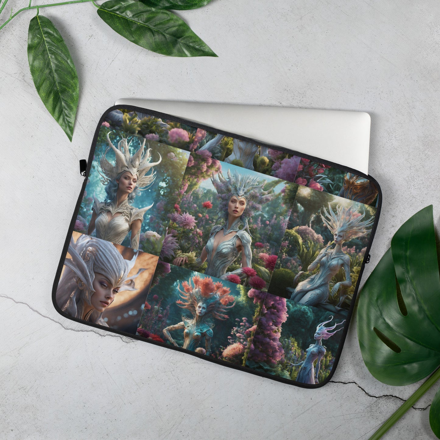 Galactic Garden Party Laptop Sleeve
