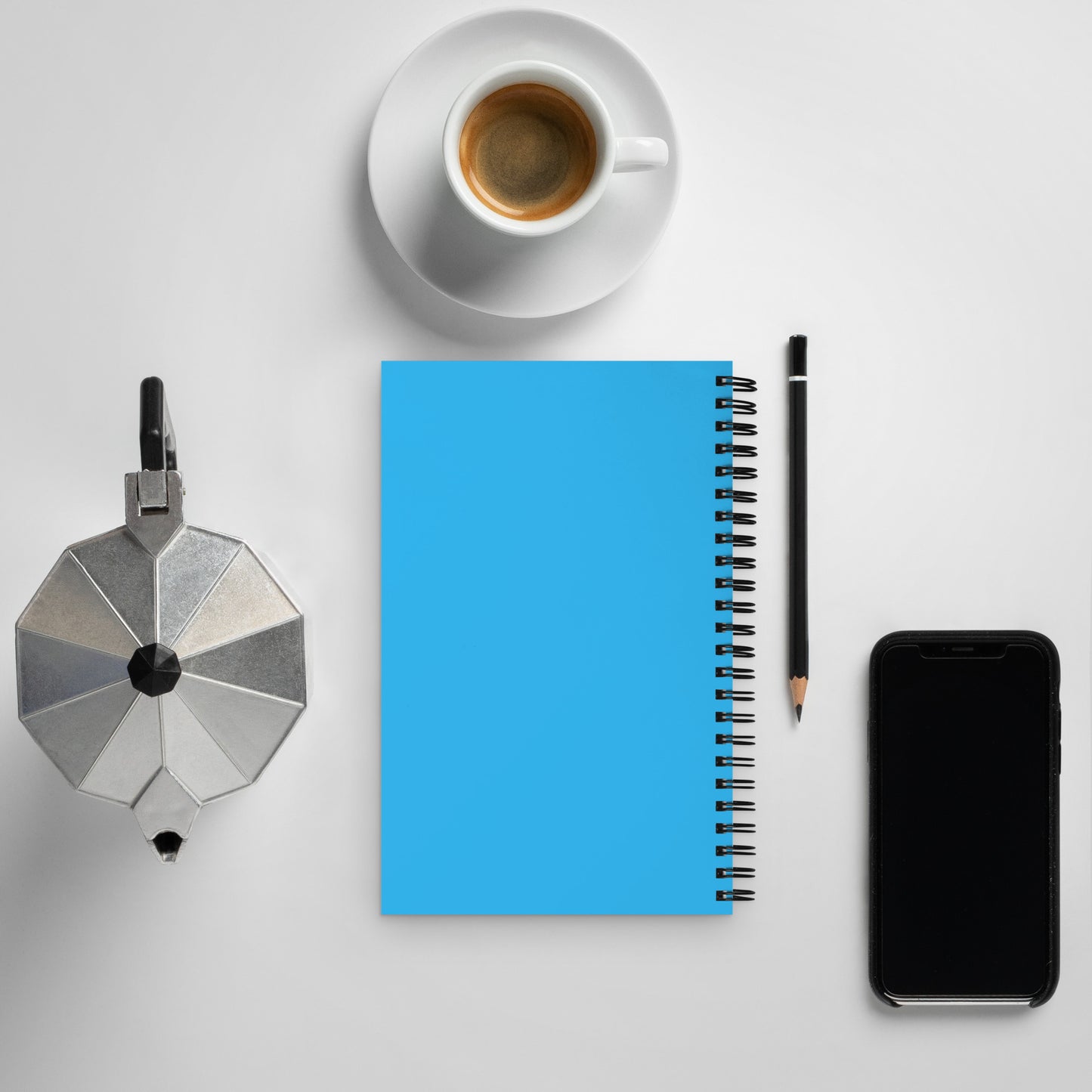 The bhad scientist Spiral notebook