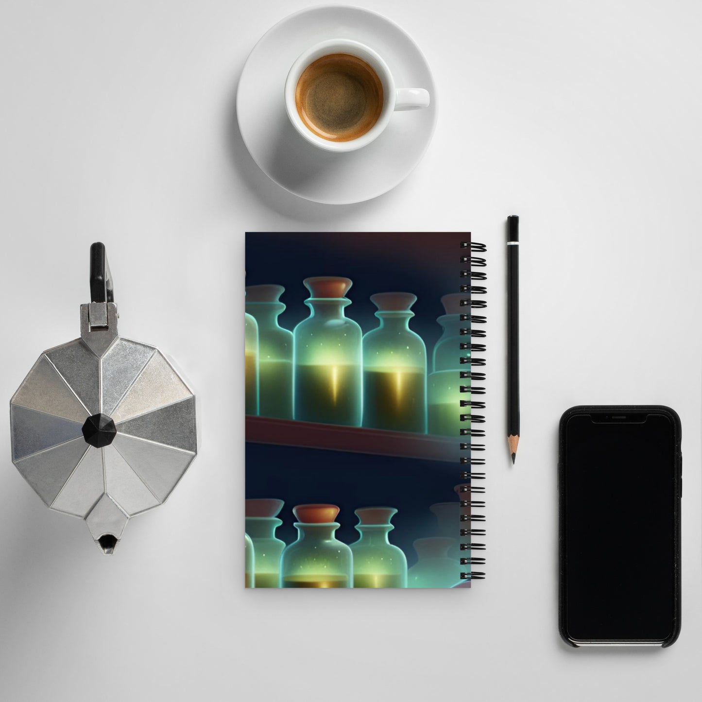 The Healer   Spiral notebook