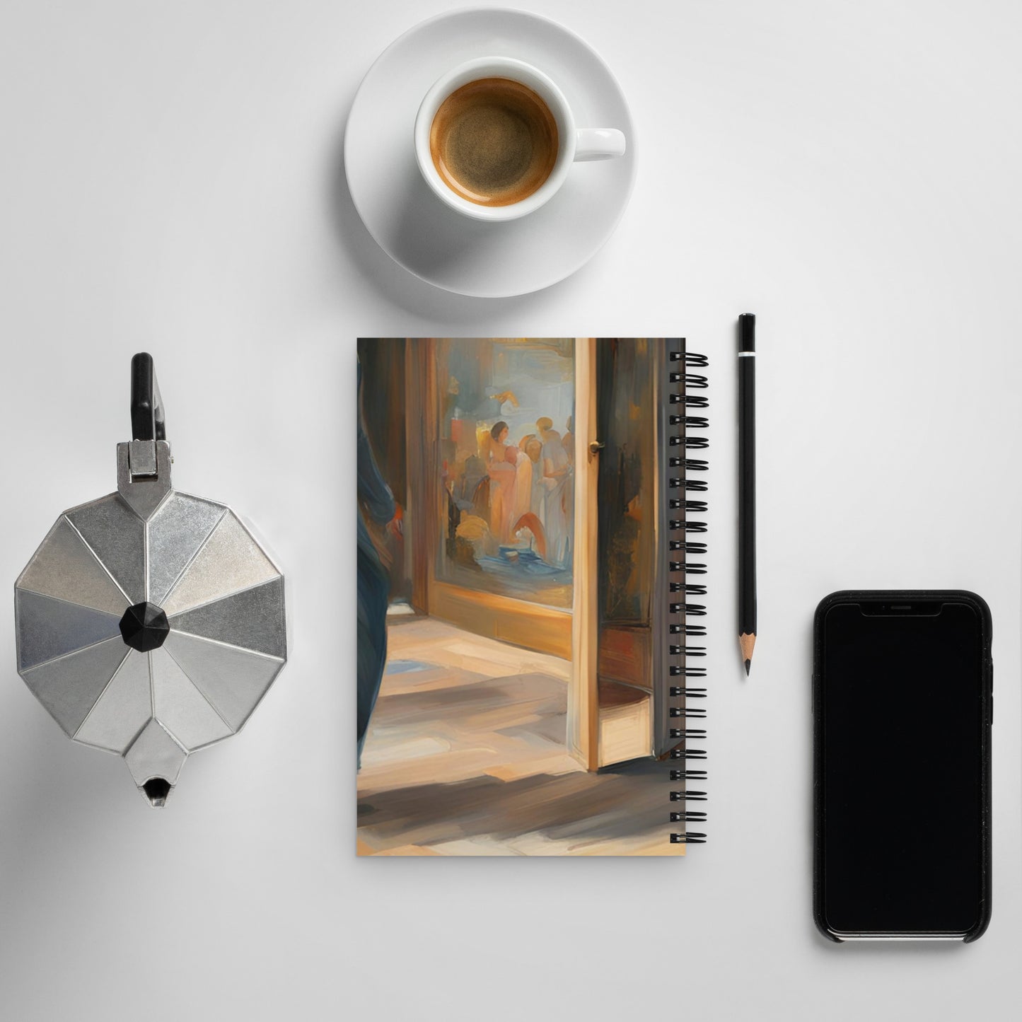 Disassociation Spiral notebook