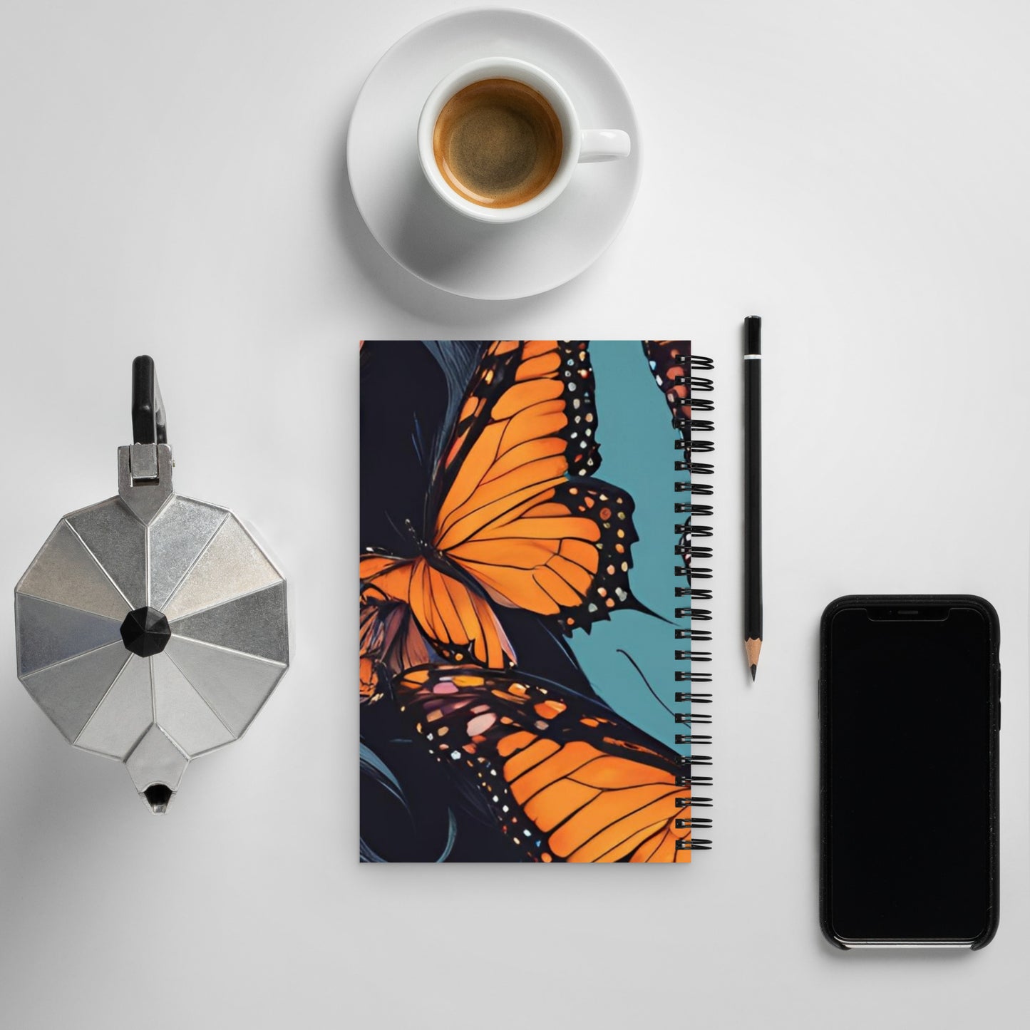 Transformations Spiral notebook