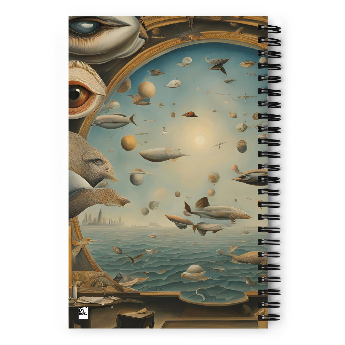 It's so surreal Spiral notebook