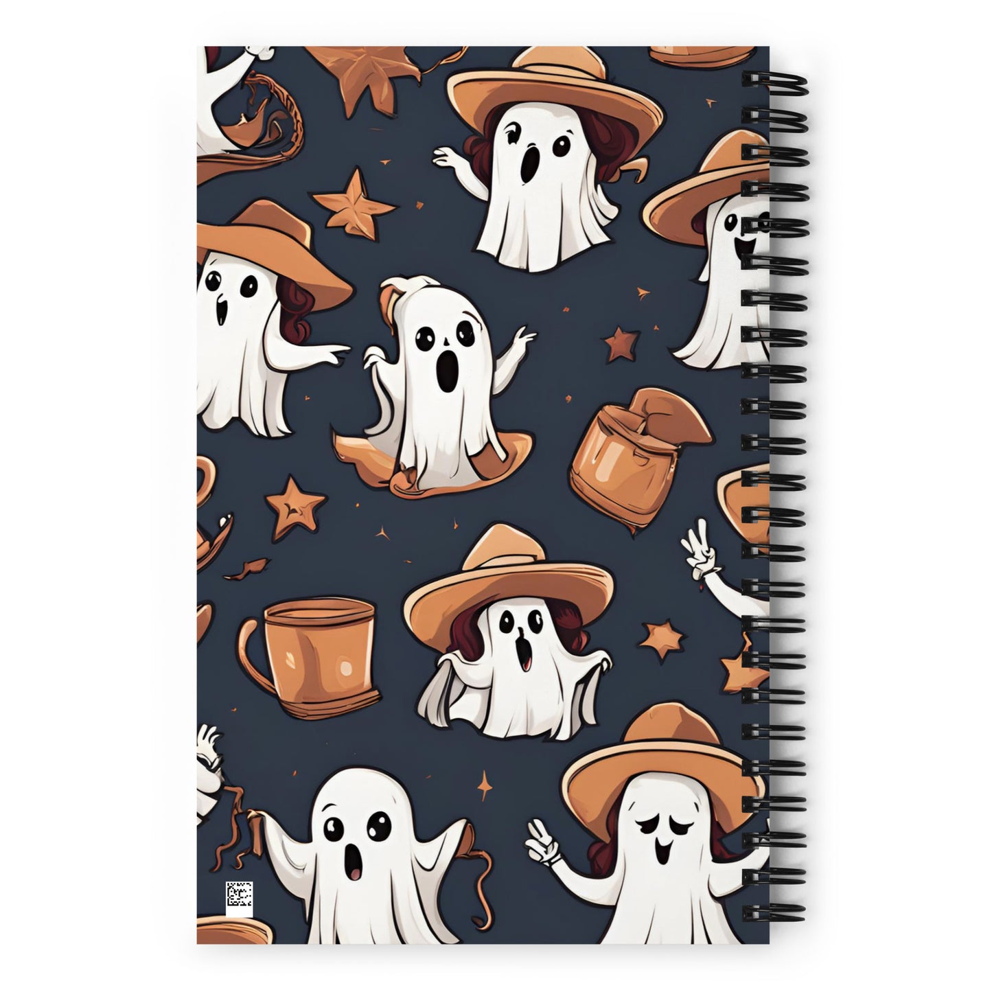 Cute Ghosts Spiral notebook