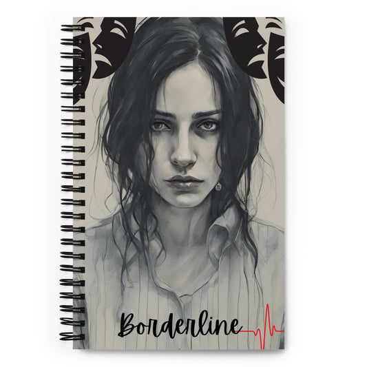 Borderline Spiral notebook