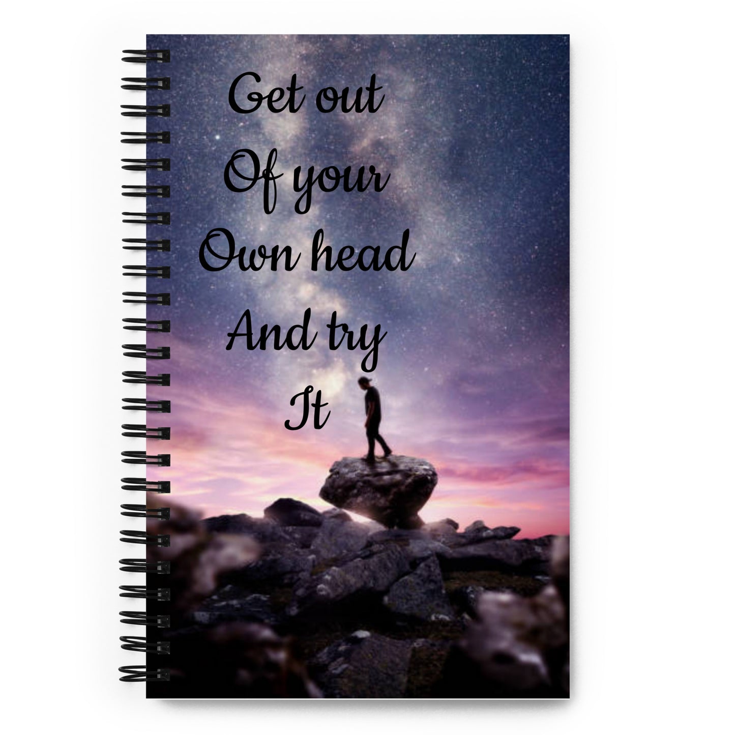 Inspirational Spiral notebook