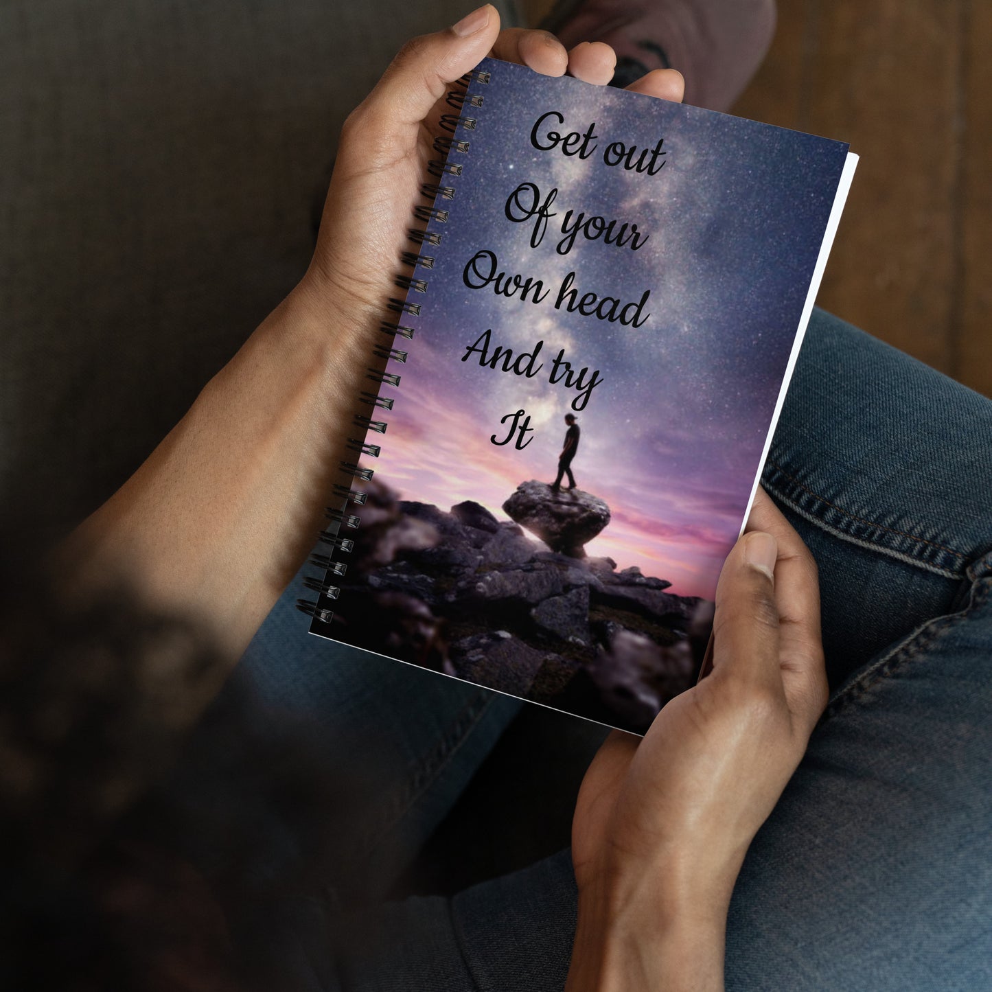Inspirational Spiral notebook