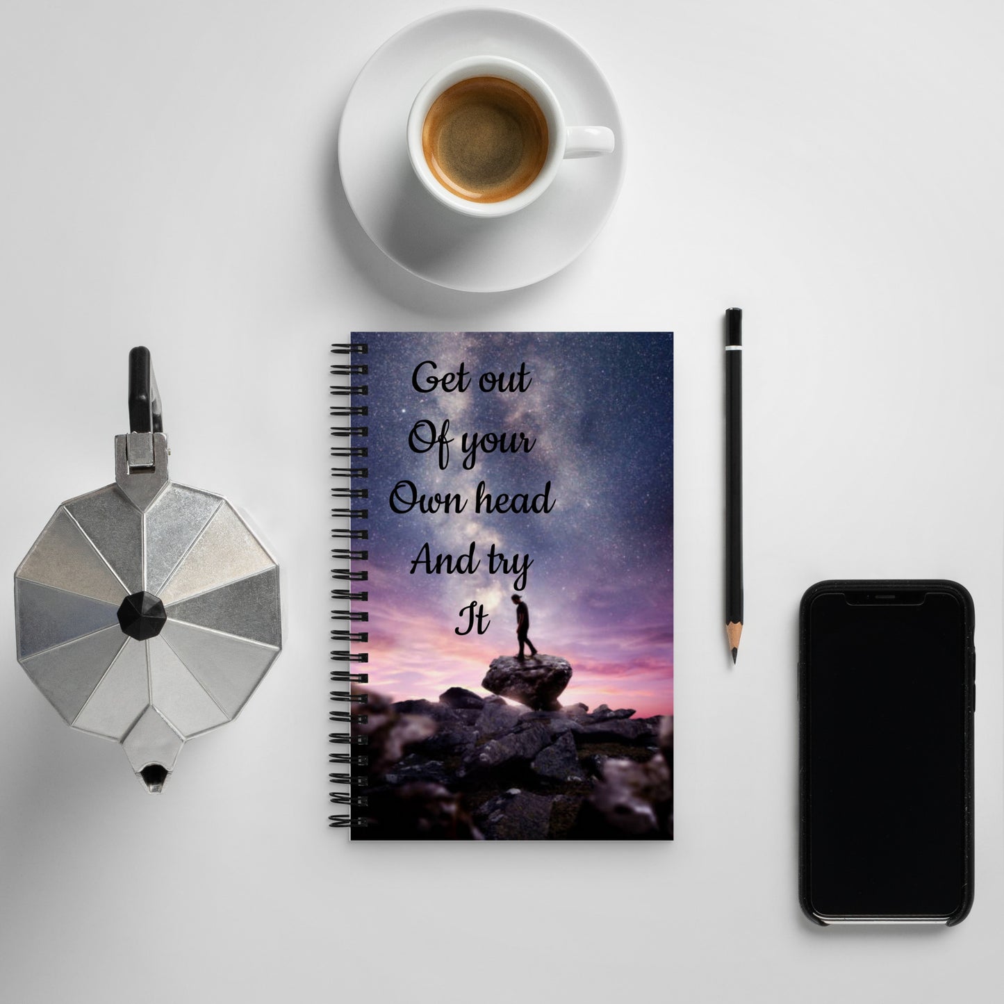 Inspirational Spiral notebook