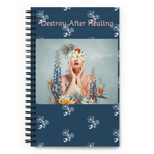 Burn after writing Spiral notebook