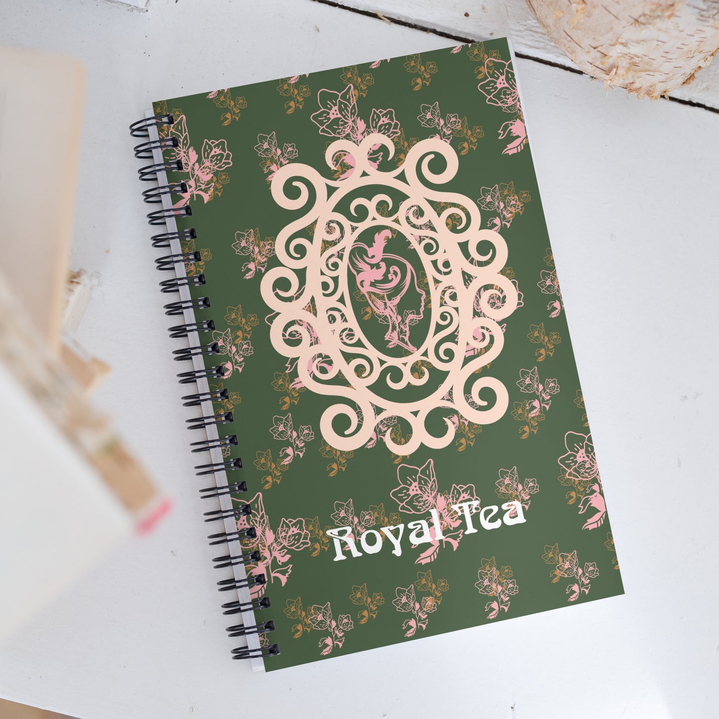 Bridgerton inspired  Spiral notebook