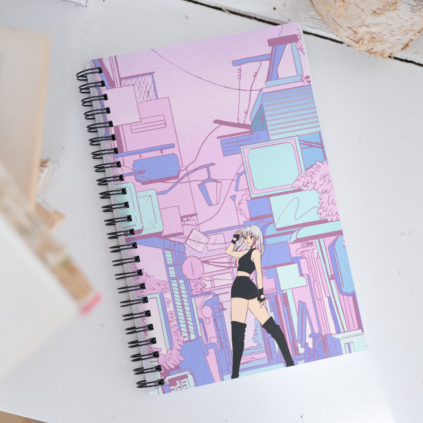 City Girls Spiral notebook