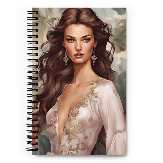 Graceful Spiral notebook