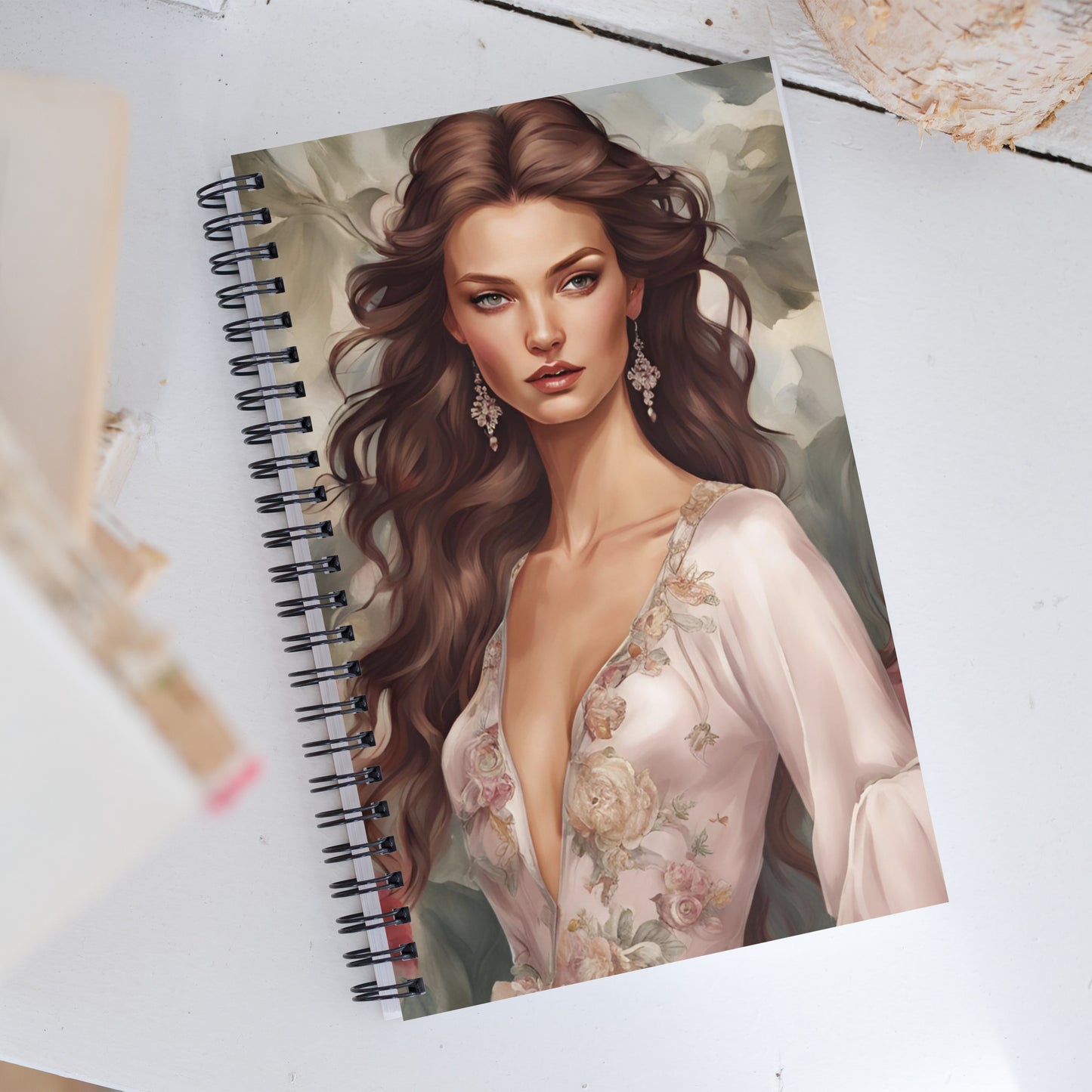 Graceful Spiral notebook