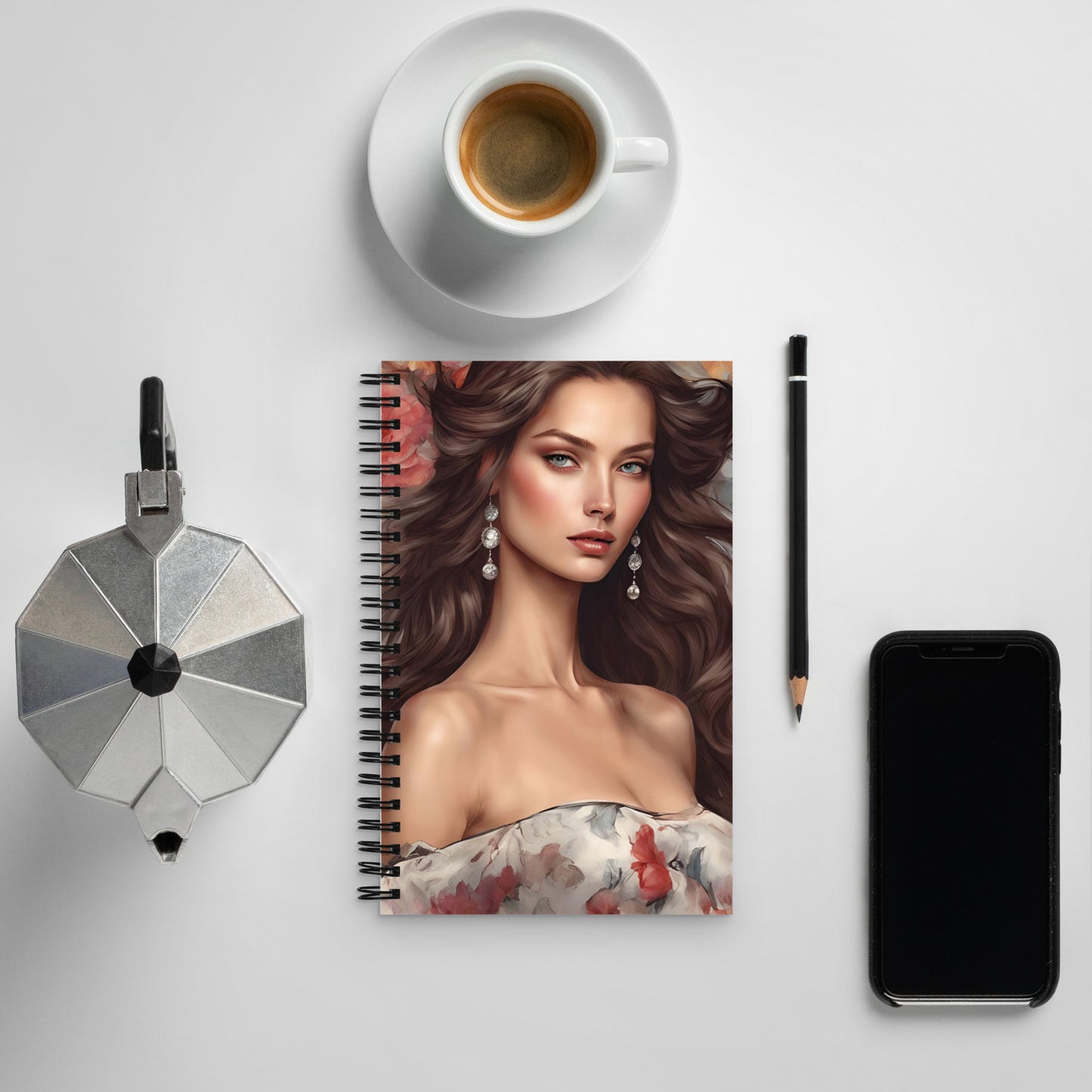 Elegant Spiral notebook