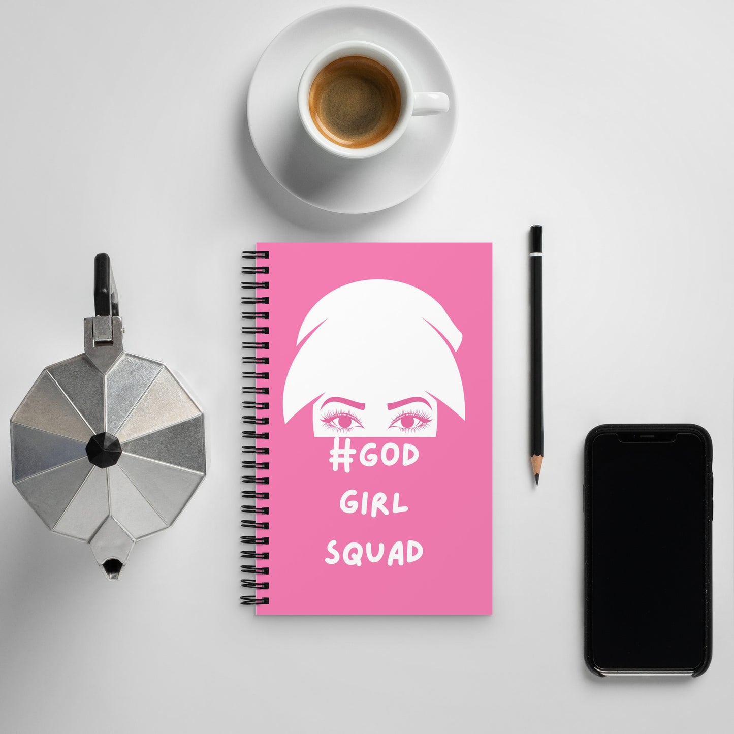 Christian Girlies Spiral notebook