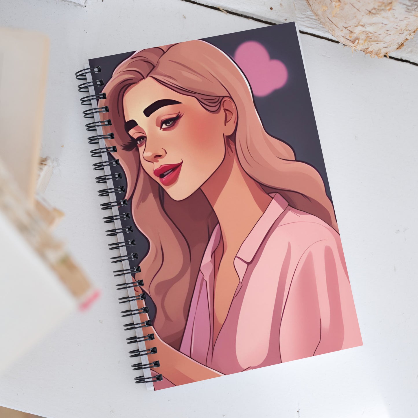 Self love Spiral notebook