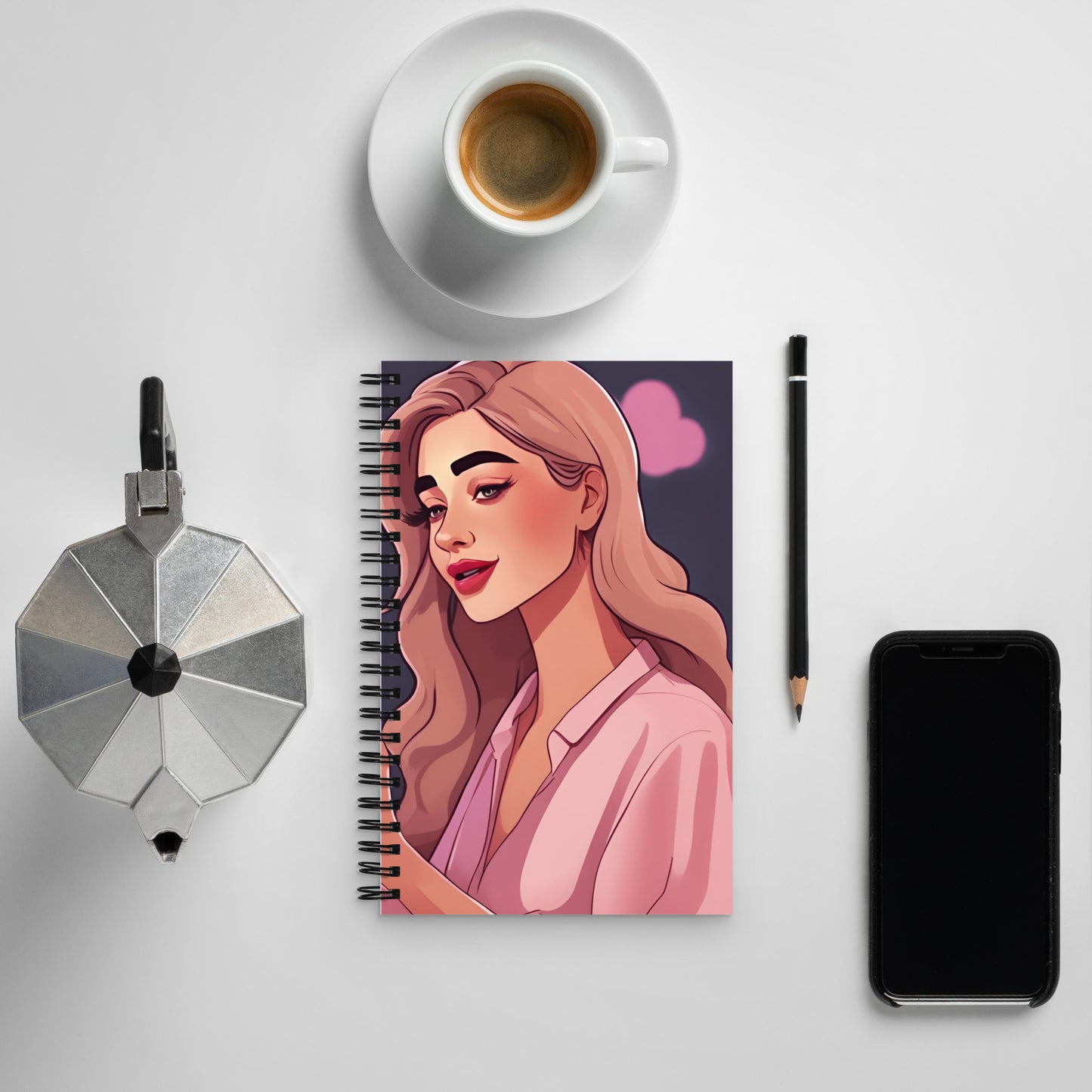 Self love Spiral notebook