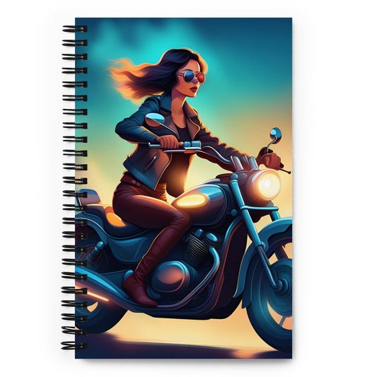 Lucid Cruise Spiral notebook
