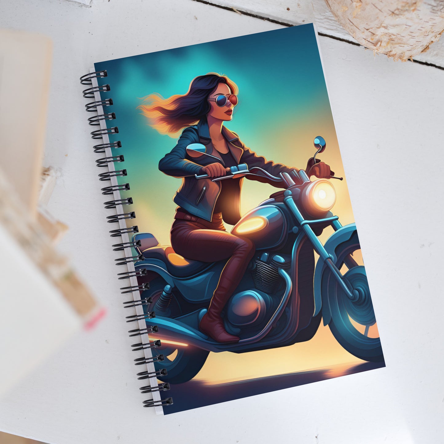 Lucid Cruise Spiral notebook