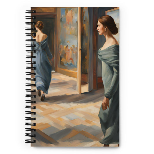 Disassociation Spiral notebook