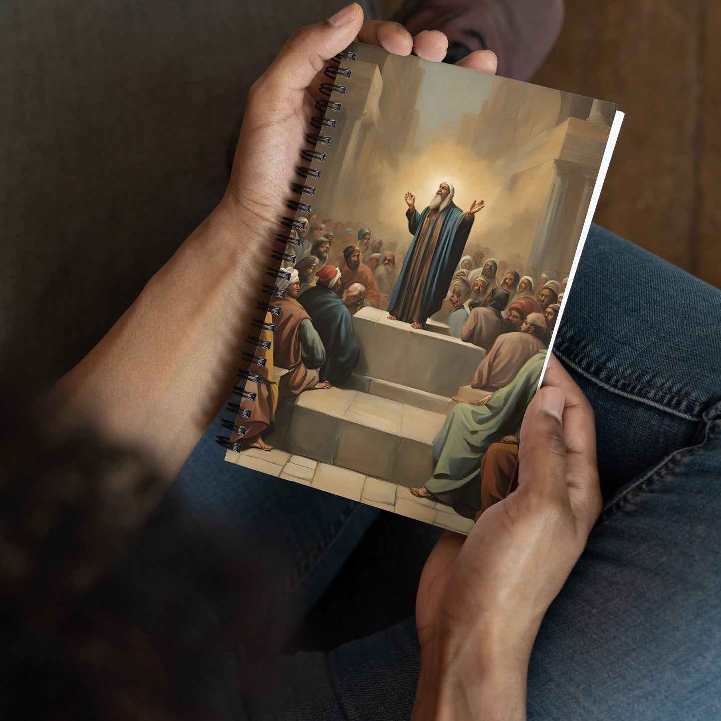 Amen Spiral notebook